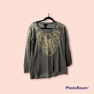 Style & Co long sleeve top - size PS